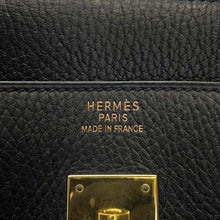 将图像加载到图库查看器中，HERMES Birkin Black Ardennes Leather Size 40
