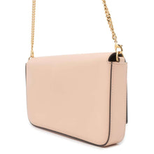 Load image into Gallery viewer, FENDI Logo ChainShoulder Bag Pink 8BS032 Leather
