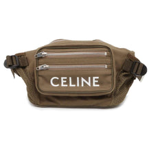 Load image into Gallery viewer, CELINE trekking belt bag Khaki 198682 Canvas
