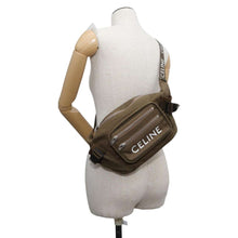 Load image into Gallery viewer, CELINE trekking belt bag Khaki 198682 Canvas
