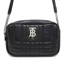 Load image into Gallery viewer, BURBERRY TB Logo Small Rolla Camera Bag Black 8064855 Lambskin
