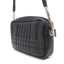 Load image into Gallery viewer, BURBERRY TB Logo Small Rolla Camera Bag Black 8064855 Lambskin
