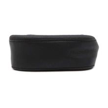 将图像加载到图库查看器中，LOEWE Anagram Shoulder Bag Black Leather PVC
