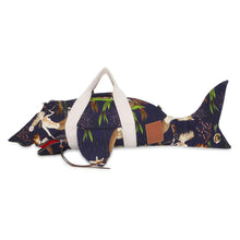 Load image into Gallery viewer, LOEWE Paula&#39;s Ibiza Shark 2WAY Shoulder Bag Blue/Ivory B623AC7X01 Canvas
