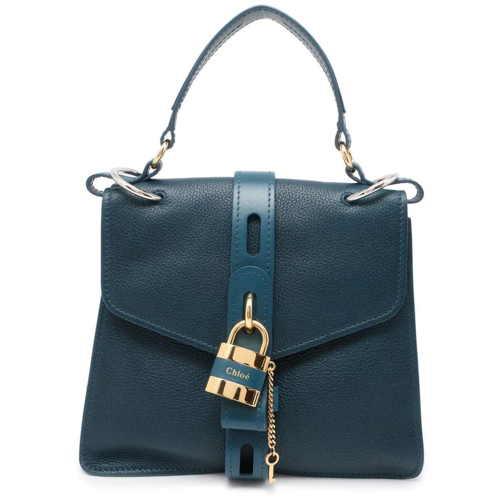 Chloe Abbey 2WAYBag Green CHC19AS188 Leather Size Medium