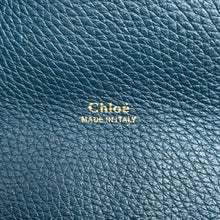 将图像加载到图库查看器中，Chloe Abbey 2WAYBag Green CHC19AS188 Leather Size Medium
