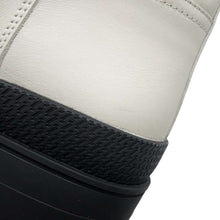 将图像加载到图库查看器中，HERMES Fuji Exlibris Boots White/Black Leather Size 37
