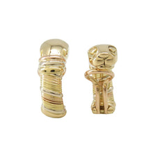 Load image into Gallery viewer, CARTIER PANTHERE Cougar Earrings K18YG K18PG K18WG
