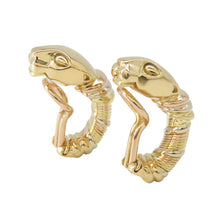 将图像加载到图库查看器中，CARTIER PANTHERE Cougar Earrings K18YG K18PG K18WG
