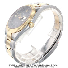 将图像加载到图库查看器中，ROLEX Datejust W41mm Stainless Steel K18YG Slate Roman Dial 126333
