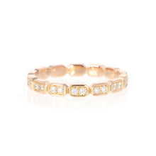 Load image into Gallery viewer, CHANEL Premiere Promes eternity ring Size 49/#9 J4134 18K Pink Gold
