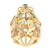 Load image into Gallery viewer, CARTIER PANTHERE de Cartier Ring Size 52/#12 N4722500 18K Yellow Gold
