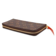 将图像加载到图库查看器中，LOUIS VUITTON Portefeuille Clemence Piment M60743 Monogram
