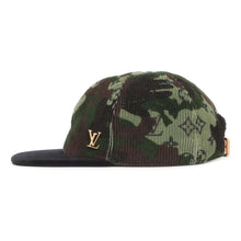 Load image into Gallery viewer, LOUIS VUITTON Easy Fit Camouflage Cap Black/Green MP2723 Cotton100% Size 58
