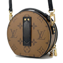 将图像加载到图库查看器中，LOUIS VUITTON Mini Boite Chapeau Beige M68276 Monogram Reverse Canvas
