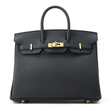 将图像加载到图库查看器中，HERMES Birkin Black Togo Leather Size 25
