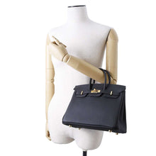 Load image into Gallery viewer, HERMES Birkin Black Togo Leather Size 25
