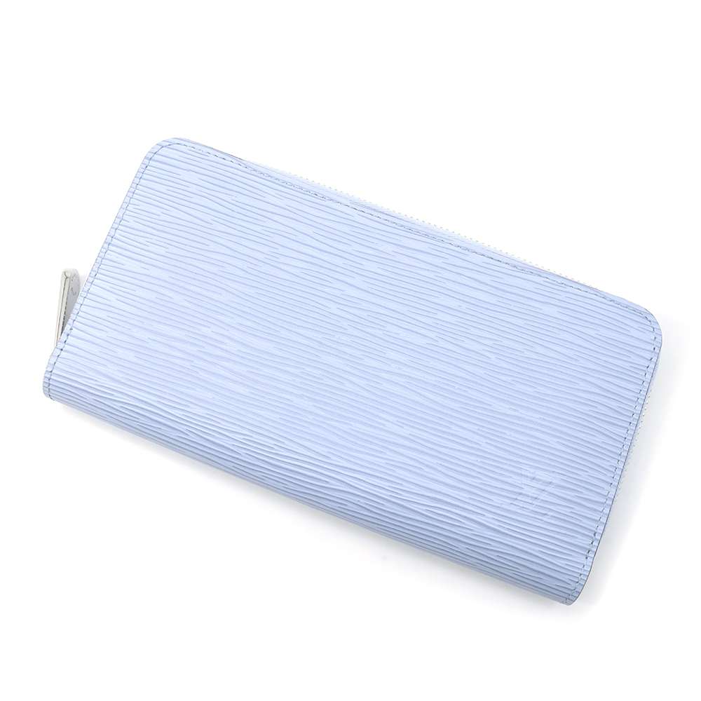 LOUIS VUITTON Zippy Wallet Ice blue M83570 Epi Leather