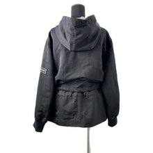 将图像加载到图库查看器中，LOUIS VUITTON Lightweight Crinkle Parka Size 42 Noir 1AFGKP Nylon100%
