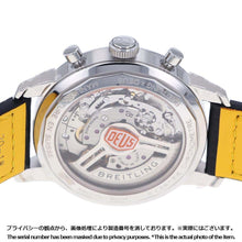 将图像加载到图库查看器中，BREITLING Top Time B01 Deus W41mm Stainless Steel Leather Black DialAB01765A1B1X1/AB0176
