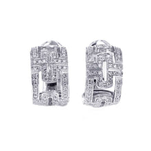 将图像加载到图库查看器中，BVLGARI Parentesi Earrings 18K White Gold
