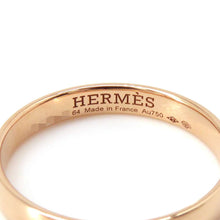 将图像加载到图库查看器中，HERMES Ever Hercules Ring Size 64 18K Pink Gold
