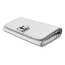 Load image into Gallery viewer, Chloe Marcy Long Wallet Silver CHC23AP098 Leather
