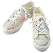 将图像加载到图库查看器中，CHANEL CC Logo Matelasse Sneakers Multicolor G38278 Canvas Size 38C
