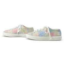 将图像加载到图库查看器中，CHANEL CC Logo Matelasse Sneakers Multicolor G38278 Canvas Size 38C
