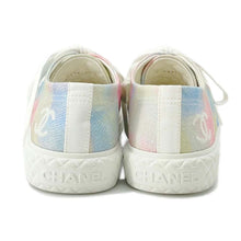 将图像加载到图库查看器中，CHANEL CC Logo Matelasse Sneakers Multicolor G38278 Canvas Size 38C
