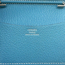 将图像加载到图库查看器中，HERMES Agenda Cover New Blue Jean Chevre Myzore Goatskin Size PM
