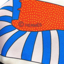 Load image into Gallery viewer, HERMES Twilly HERMES FACTORY SUITE HERMES FACTORY SUITE Jaune Viff/Rose Malabar/Vert Silk100%
