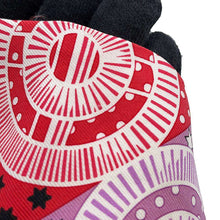 将图像加载到图库查看器中，HERMES ★Twilly Apron D'Or Cut Parme/White/Rouge Silk100%
