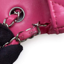 Load image into Gallery viewer, CHANEL Mini Matelasse Chain Shoulder Bag Pink A69900 Lambskin Size 20
