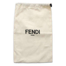 将图像加载到图库查看器中，FENDI FF Logo Zucca Pattern Strap Brown 8AV417 Canvas Leather
