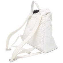 Load image into Gallery viewer, PRADA Signor Print Backpack White 1BZ072 Nylon
