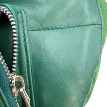 Load image into Gallery viewer, LOEWE Puffy Crossbody Bag Green 335.73.W75 Leather Nylon
