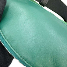 Load image into Gallery viewer, LOEWE Puffy Crossbody Bag Green 335.73.W75 Leather Nylon
