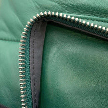 Load image into Gallery viewer, LOEWE Puffy Crossbody Bag Green 335.73.W75 Leather Nylon
