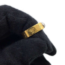 将图像加载到图库查看器中，LOUIS VUITTON Ring Nanogram Size S Gold M00210 Metal
