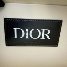 Load image into Gallery viewer, Dior Sacai collaboration saddle soft bag White 1ADHO029USG Nylon Leather
