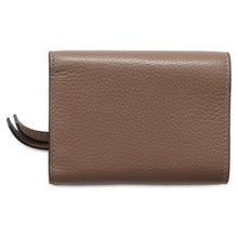 将图像加载到图库查看器中，BALENCIAGA Neo Classic Compact Wallet Brown 640107 Leather
