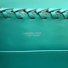 Load image into Gallery viewer, HERMES mini kelly picnic Vert Verone Swift Leather Willow
