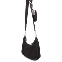 将图像加载到图库查看器中，PRADA Shoulder Bag Re-Edition 2005 Black 1BH204 Nylon
