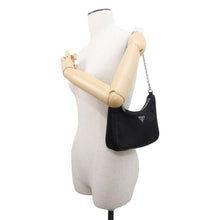 Load image into Gallery viewer, PRADA Shoulder Bag Re-Edition 2005 Black 1BH204 Nylon
