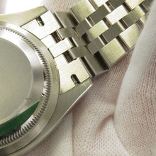 将图像加载到图库查看器中，ROLEX Datejust W36mm Stainless Steel K18WG Olive Green  Dial 126234G
