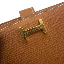 Load image into Gallery viewer, HERMES BEAN Compact Gold Epsom
