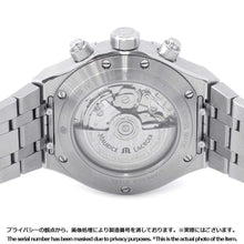 将图像加载到图库查看器中，MAURICE LACROIX Icon Automatic Chronograph W44mm Stainless Steel Silver DialAI6038-SS002-131-1
