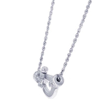 将图像加载到图库查看器中，FRED Force 10 Necklace Half Diamond Size Medium 7B0238 18K White Gold
