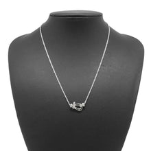 将图像加载到图库查看器中，FRED Force 10 Necklace Half Diamond Size Medium 7B0238 18K White Gold
